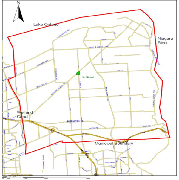 St Michael boundary map
